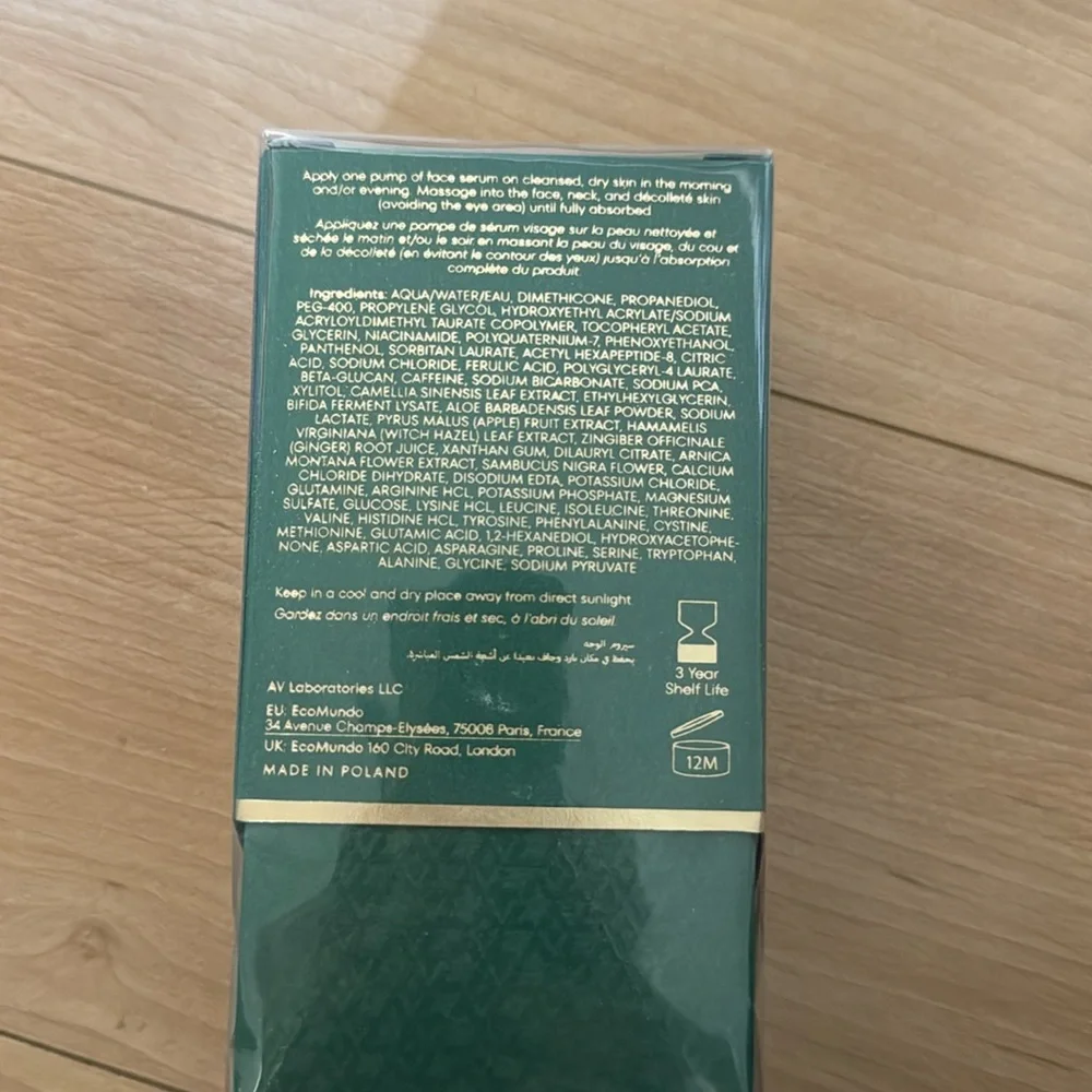 AV LABORATORIES FACE SERUM